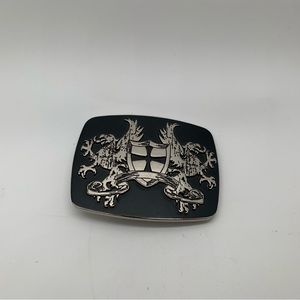 Chrome belt buckle